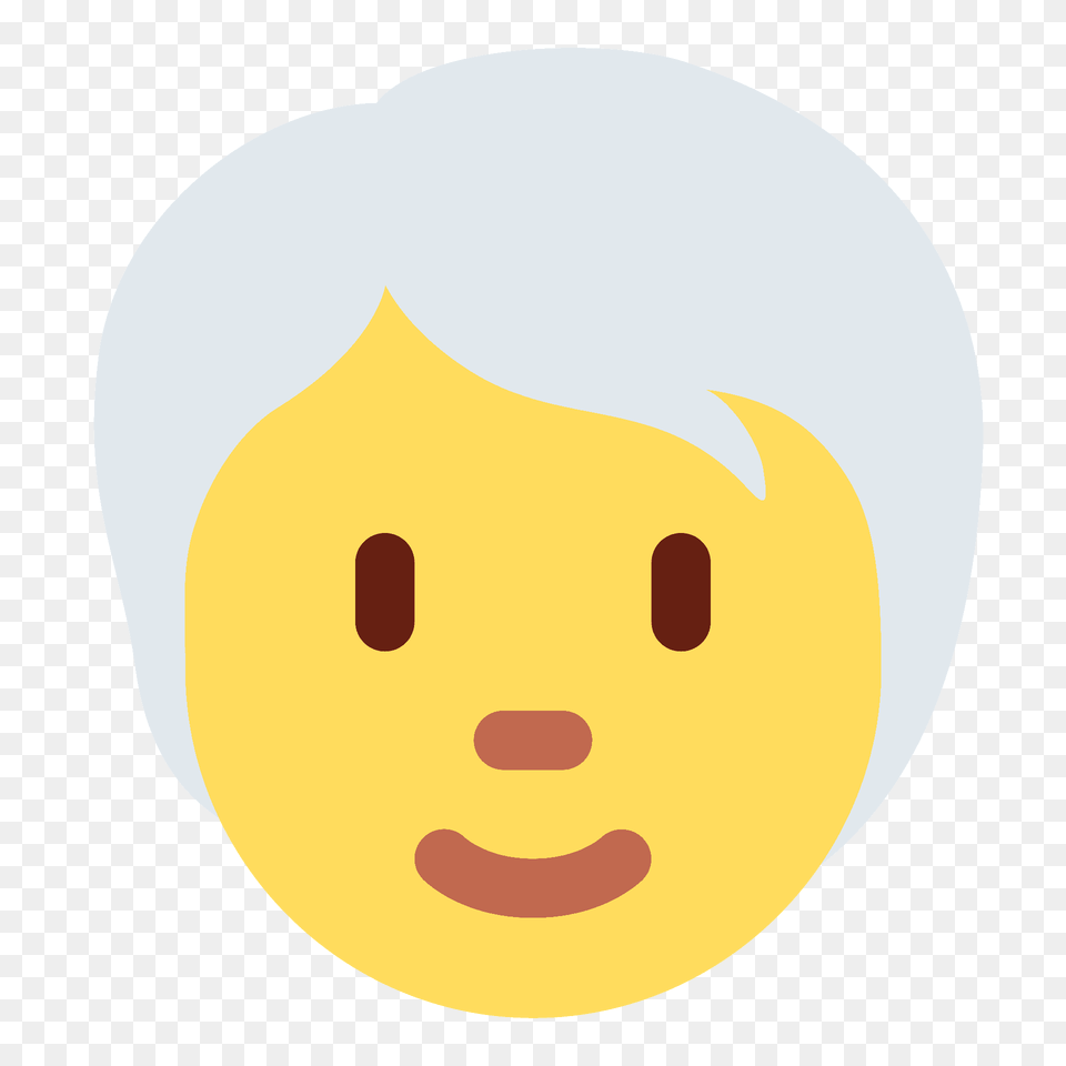 Person White Hair Emoji Clipart, Cap, Clothing, Hat, Photography Free Transparent Png