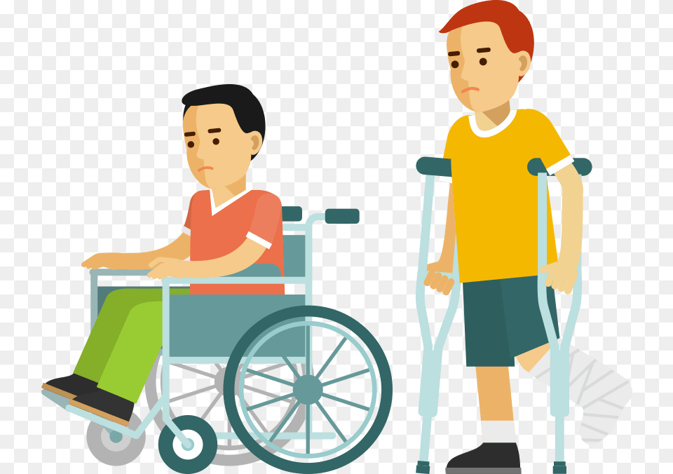 Person With Disability Clipart Transparent Cartoons Global Assistive Technology Market, Boy, Child, Male, Chair Png