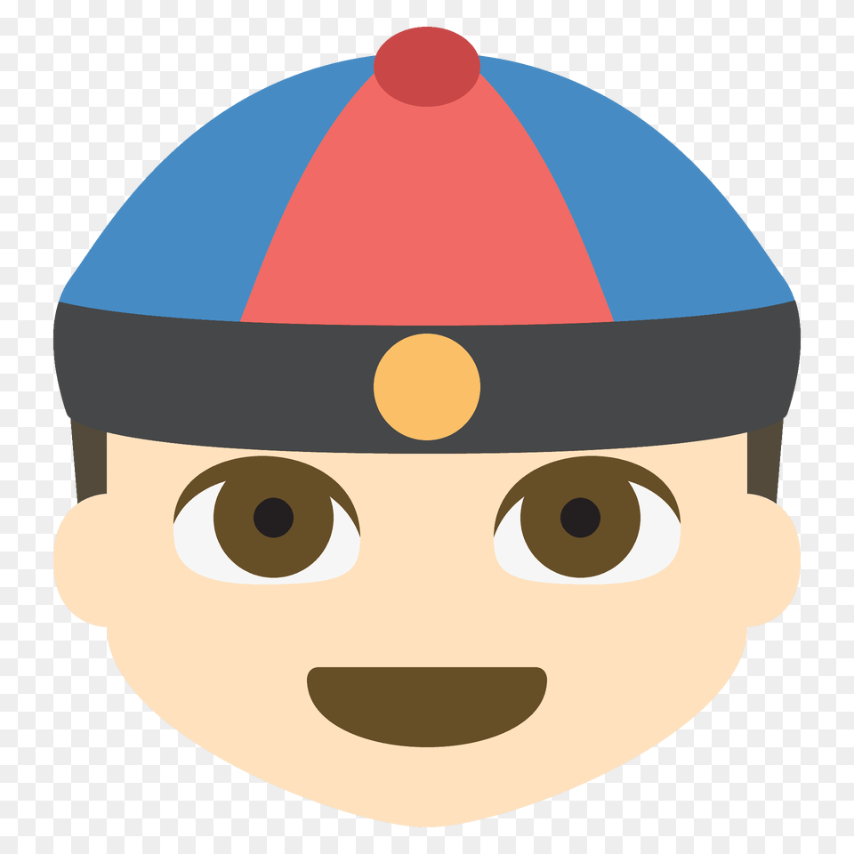 Person With Skullcap Emoji Clipart, Clothing, Hat, Cap, Helmet Free Png