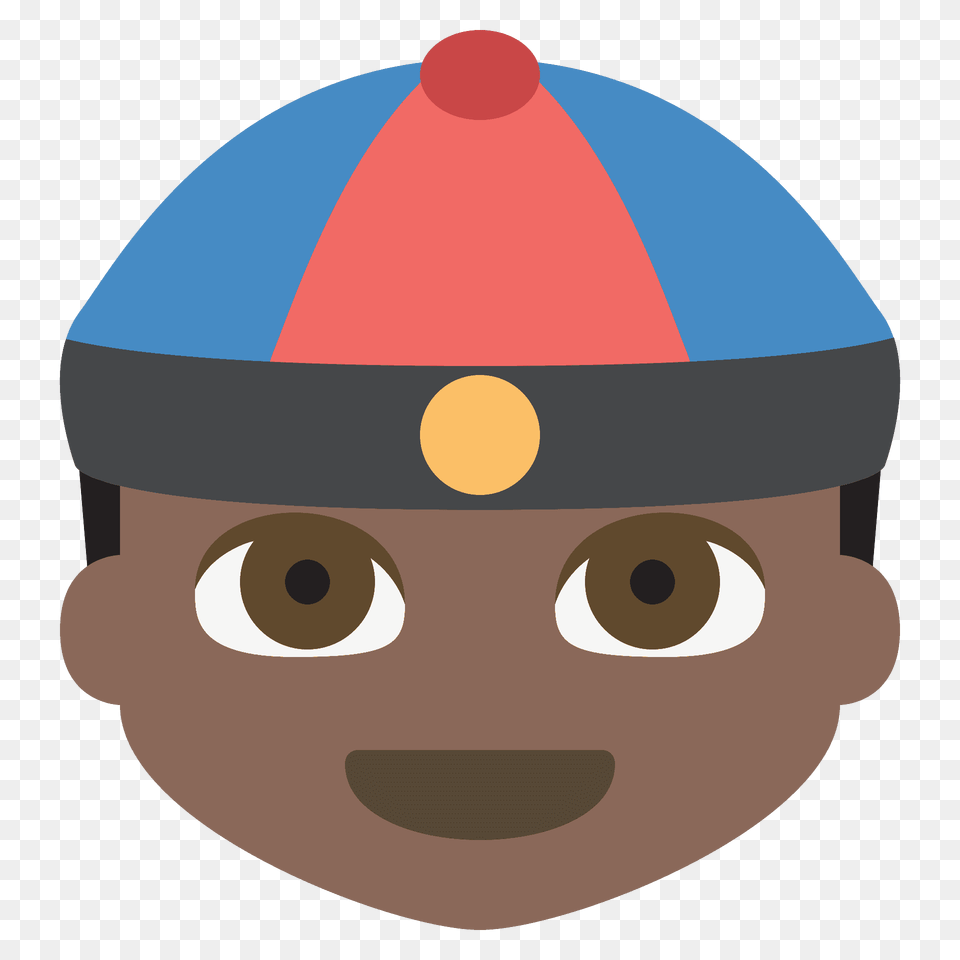Person With Skullcap Emoji Clipart, Cap, Helmet, Hat, Hardhat Free Transparent Png