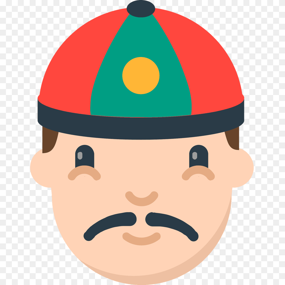 Person With Skullcap Emoji Clipart, Clothing, Hardhat, Helmet, Head Png