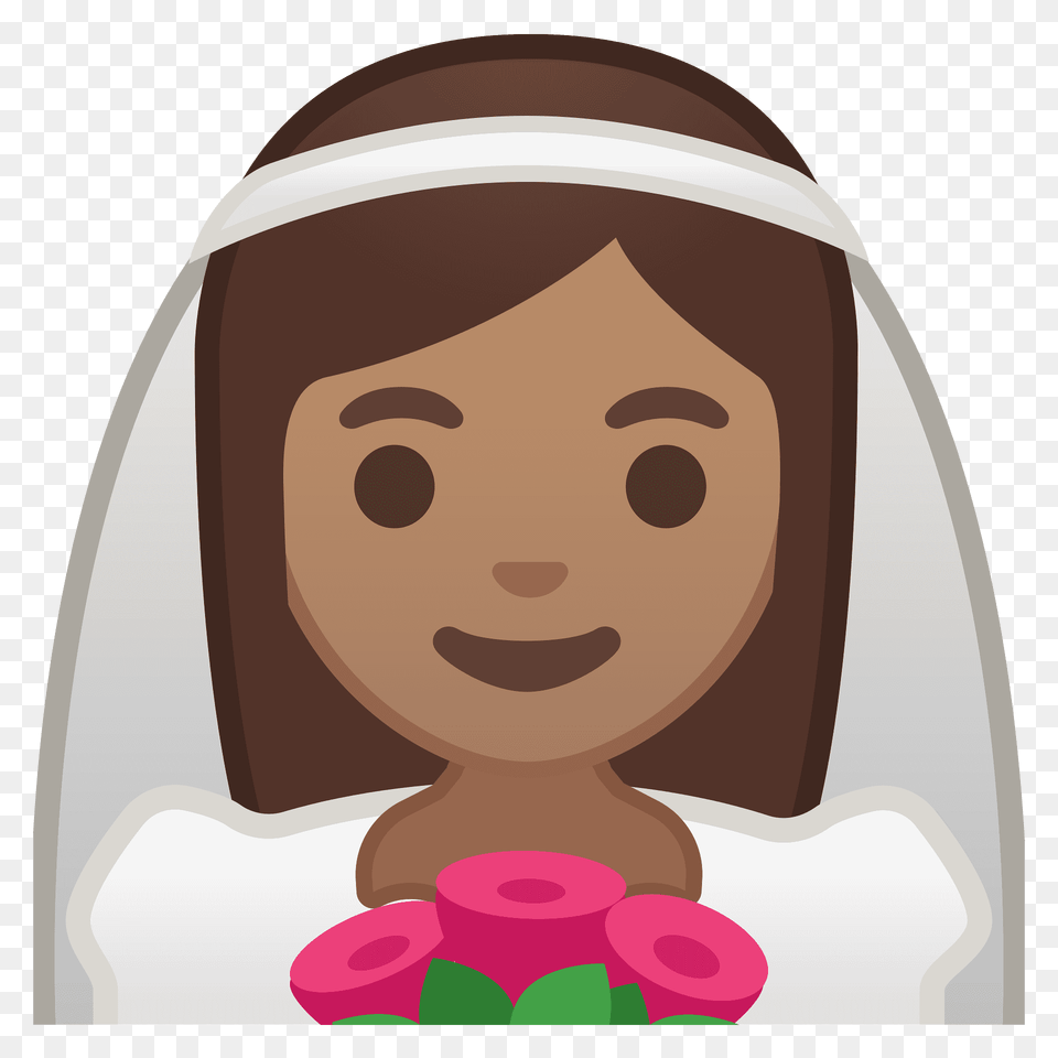Person With Veil Emoji Clipart, Face, Head, Photography, Portrait Free Transparent Png