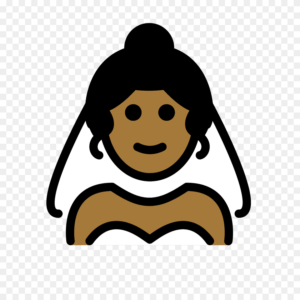 Person With Veil Emoji Clipart, Face, Head, Logo, Animal Png