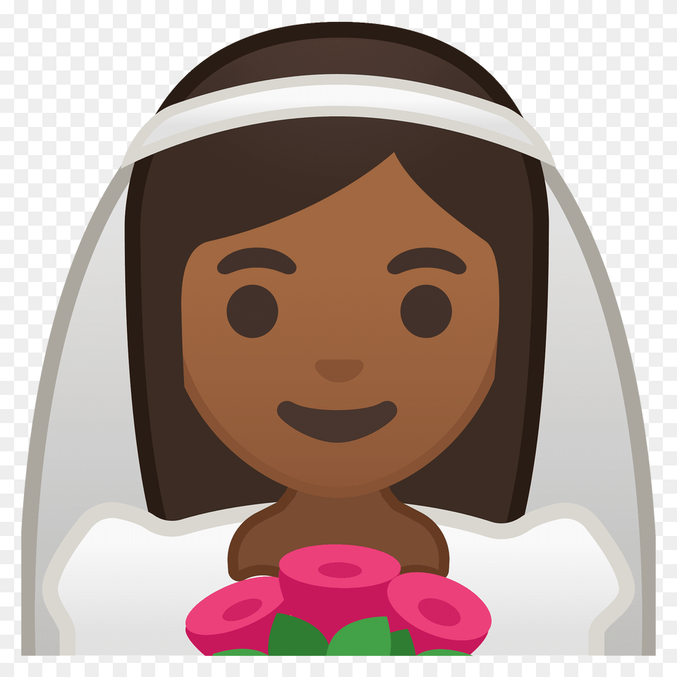 Person With Veil Emoji Clipart, Face, Head, Photography, Portrait Free Png