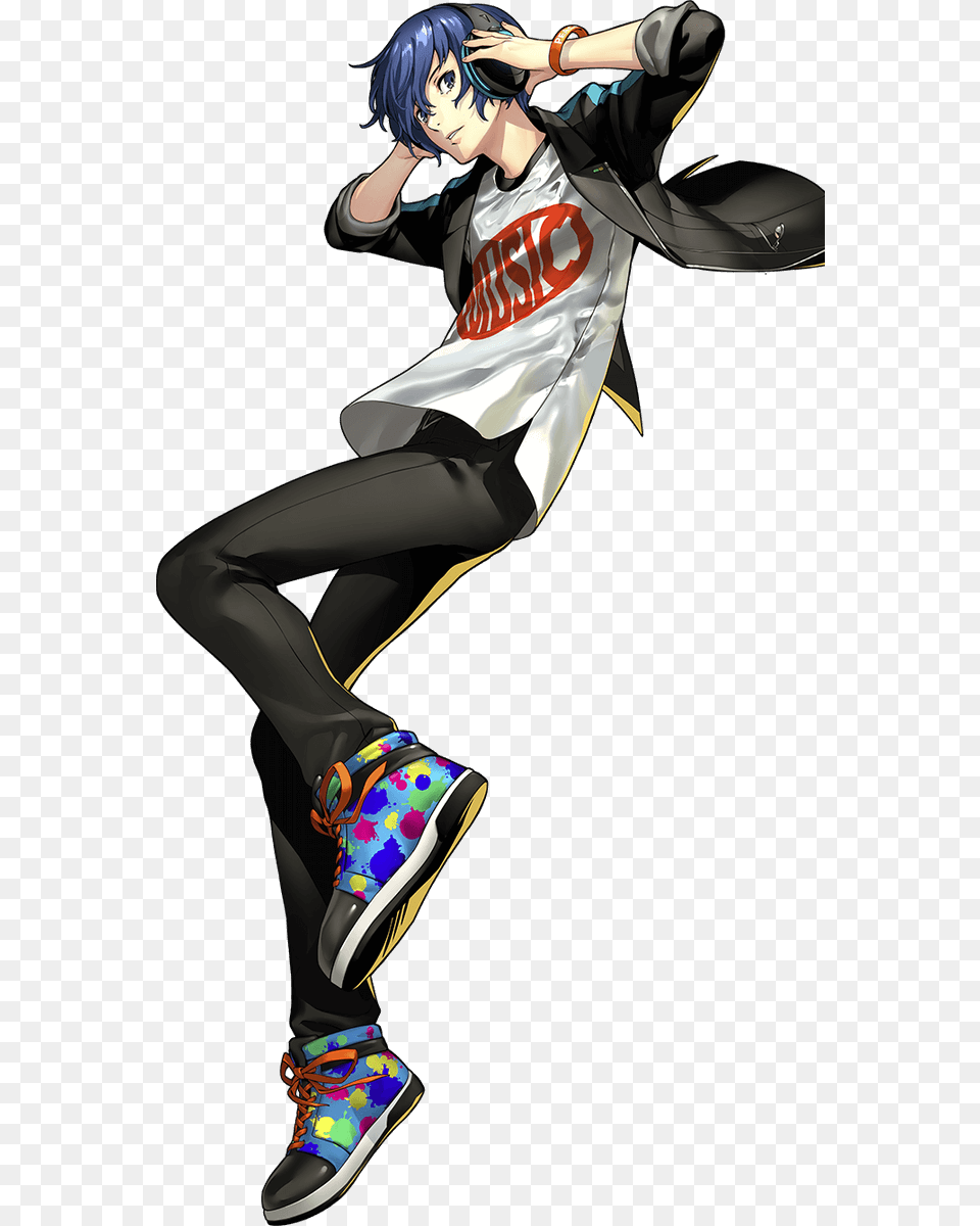 Persona 3 Dancing Moon Night, Book, Clothing, Comics, Shoe Png Image