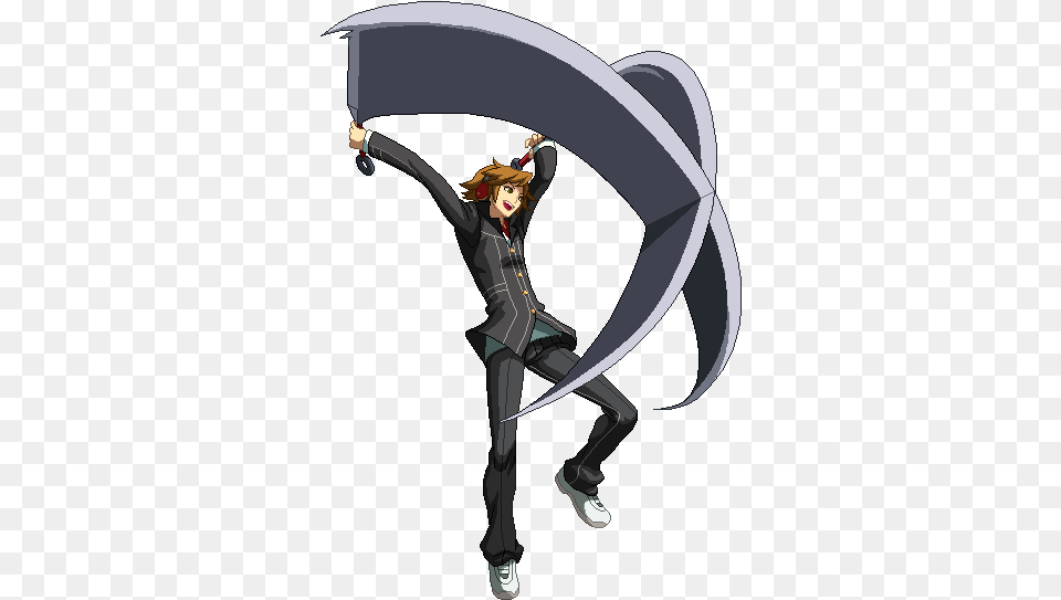 Persona 4 Arena Shadow Yosuke, Book, Comics, Publication, Person Png