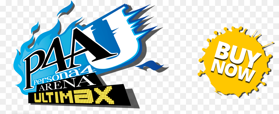 Persona 4 Arena Ultimax Available Now In Europe Persona 4 Arena Ultimax, Advertisement, Logo, Poster Free Png Download