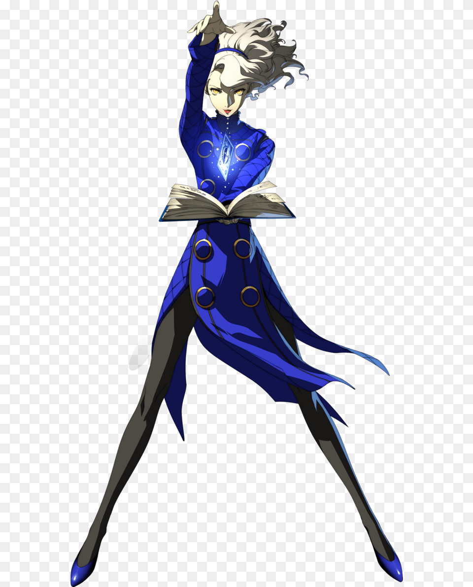 Persona 4 Arena Ultimax Official Character Artwork Persona 4 Arena Ultimax Margaret, Book, Comics, Publication, Person Free Png Download