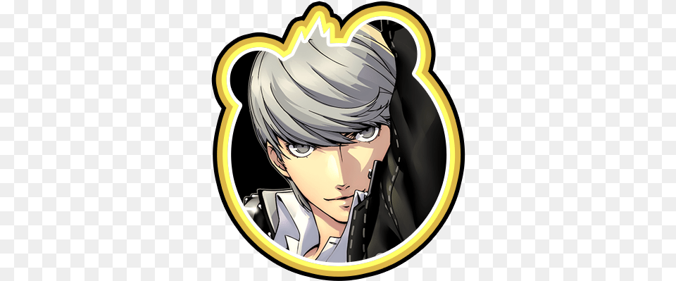 Persona 4 Dancing All Night Icon, Book, Comics, Publication, Face Free Transparent Png