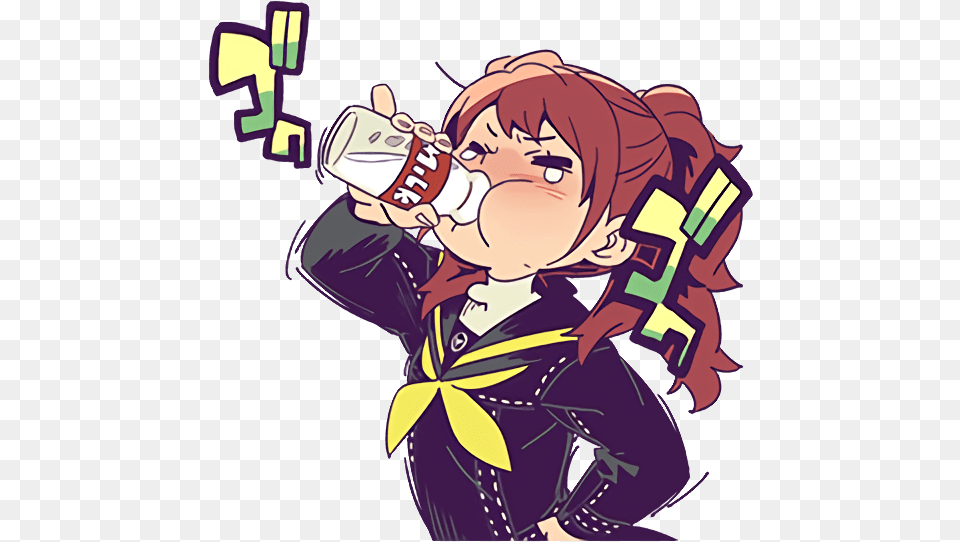 Persona 4 Stickers For Everyone Album On Imgur Persona 4 Line Stickers, Book, Comics, Publication, Baby Png Image