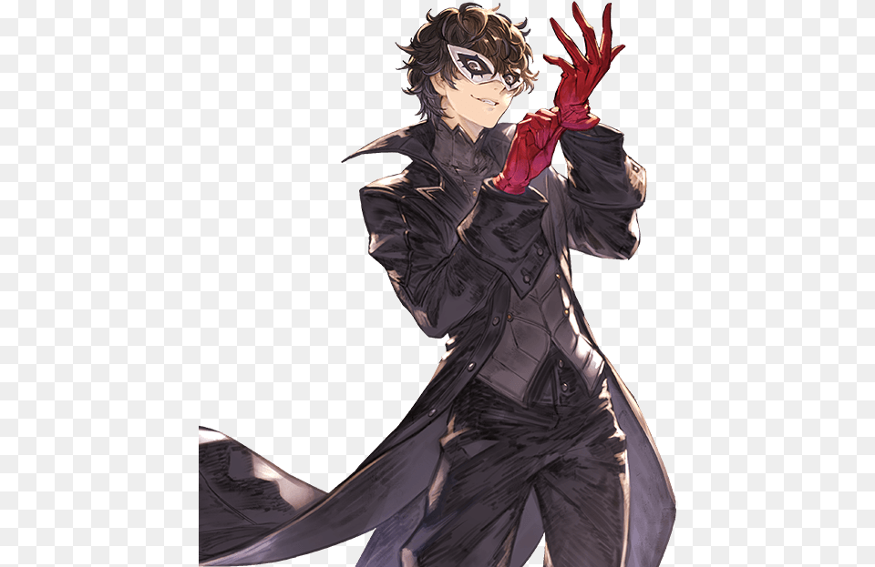 Persona 5 Anime Ren Amamiya Joker, Book, Comics, Publication, Adult Png