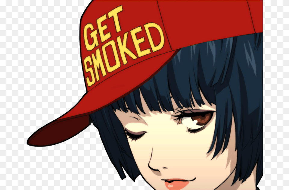 Persona 5 Get Smoked, Baseball Cap, Book, Cap, Clothing Png
