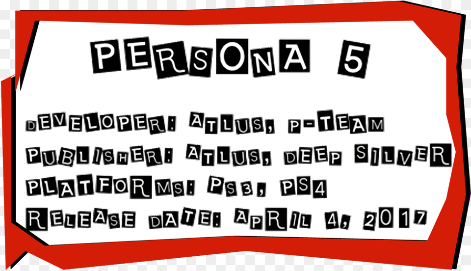 Persona 5 Hype Thread Of Youll Never Poster, Text, Scoreboard, Sticker Free Transparent Png
