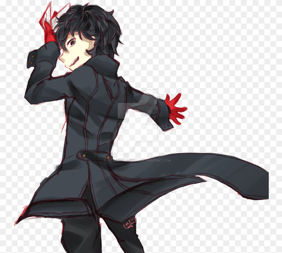 Persona 5 Joker, Adult, Publication, Person, Man Free Transparent Png