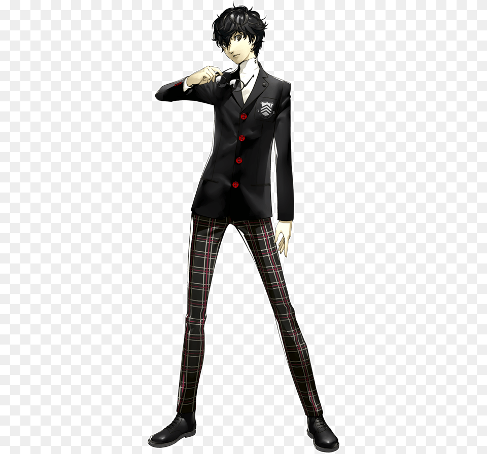 Persona 5 Joker Cosplay, Suit, Clothing, Formal Wear, Man Free Png