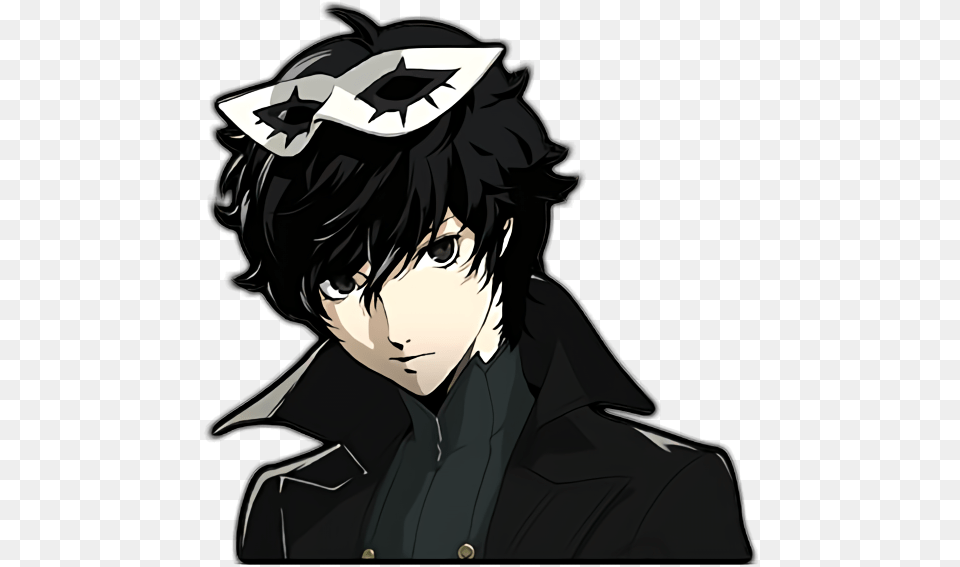 Persona 5 Joker Sprite, Publication, Book, Comics, Person Free Png Download