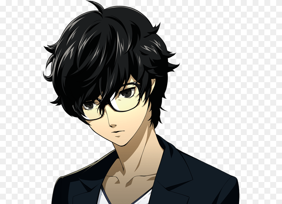 Persona 5 Joker With Glasses, Publication, Book, Comics, Person Free Transparent Png