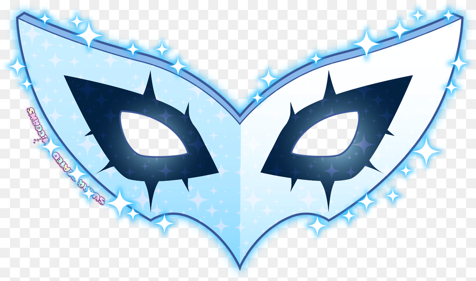 Persona 5 Mask Transparent Persona 5, Logo, Animal, Fish, Sea Life Free Png Download