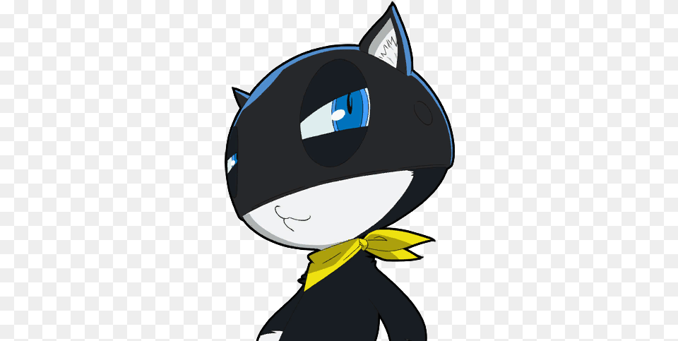 Persona 5 Morgana Early Portrait Base Persona 5 Morgana Portrait, Clothing, Hardhat, Helmet, Book Free Png Download