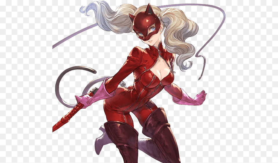 Persona 5 Panther Persona 5, Clothing, Costume, Person, Book Free Png Download