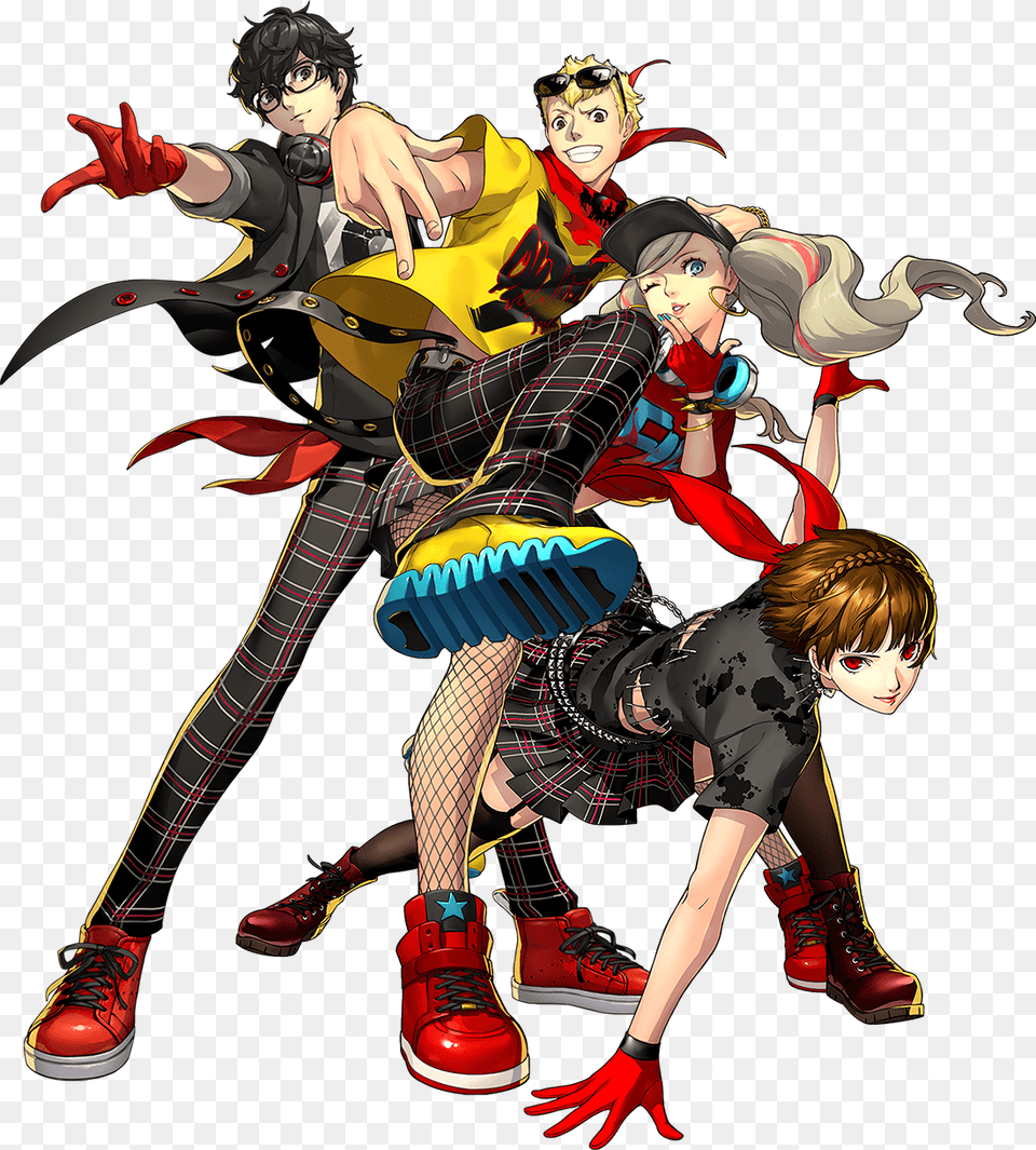 Persona 5 Persona 5 Dancing Star Night Ren Amamiya Persona 5 Dancing Star Night, Book, Publication, Comics, Adult Png Image