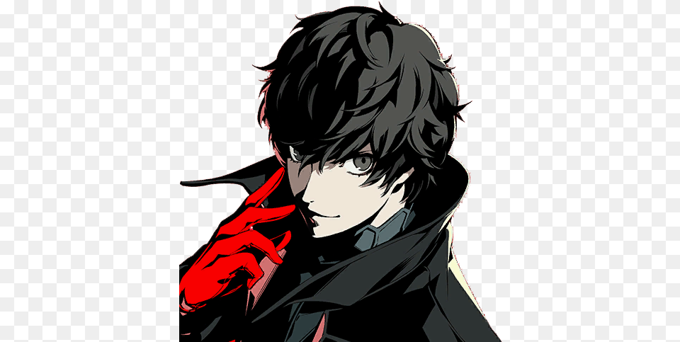 Persona 5 Protagonist Attack Persona 5 Joker Profile, Adult, Publication, Person, Female Free Transparent Png