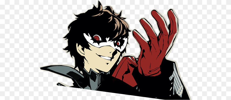 Persona 5 Release Date Characters Persona Arcana Social Joker Persona, Publication, Book, Comics, Person Png Image