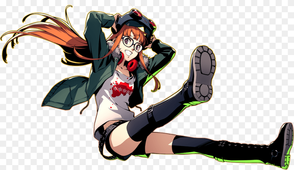 Persona 5 Royal Futaba, Book, Comics, Publication, Face Free Png Download