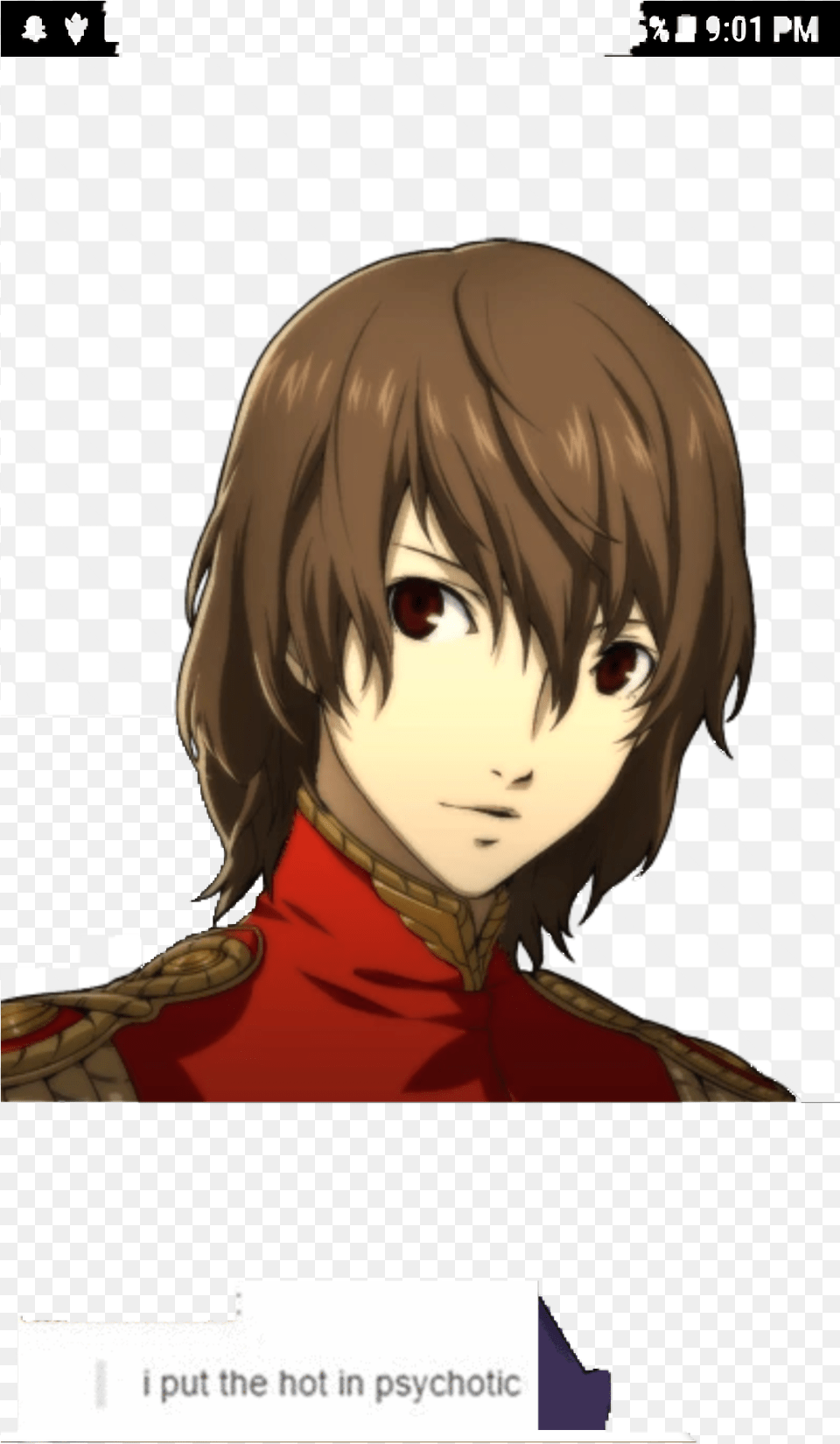 Persona 5 Textpost Meme Lol I Totally Know How To Photoshop Persona 5 Akechi Portrait, Publication, Book, Comics, Adult Free Png