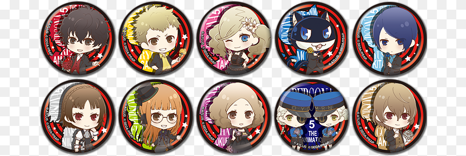 Persona 5 The Animation Caf May 26 July 16 2018 Circle, Book, Comics, Publication, Baby Free Png Download