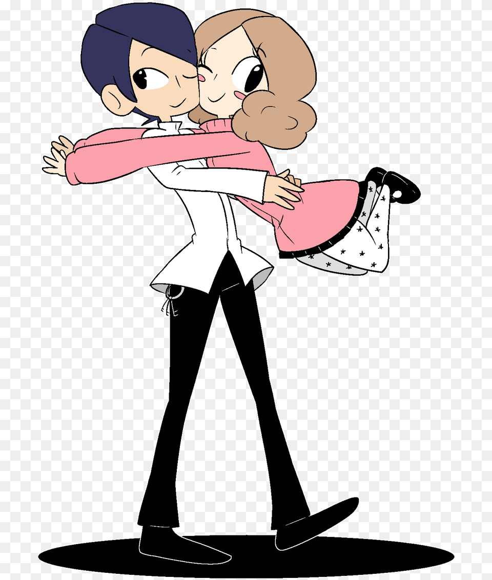 Persona 5 Yusuke X Haru, Person, Face, Head, Handbag Png