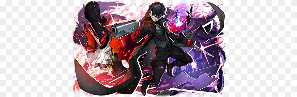 Persona Central Puzzles And Dragons Persona Artwork, Publication, Comics, Book, Graphics Free Transparent Png