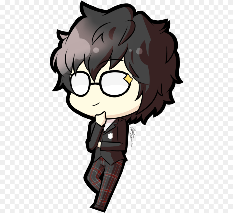 Persona Drawing Joker Transparent Joker Persona 5 Drawing Easy, Book, Comics, Publication, Person Png Image