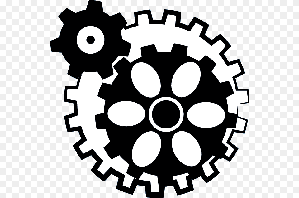 Persona Empujando Engrane, Machine, Gear, Wheel, Ammunition Png Image