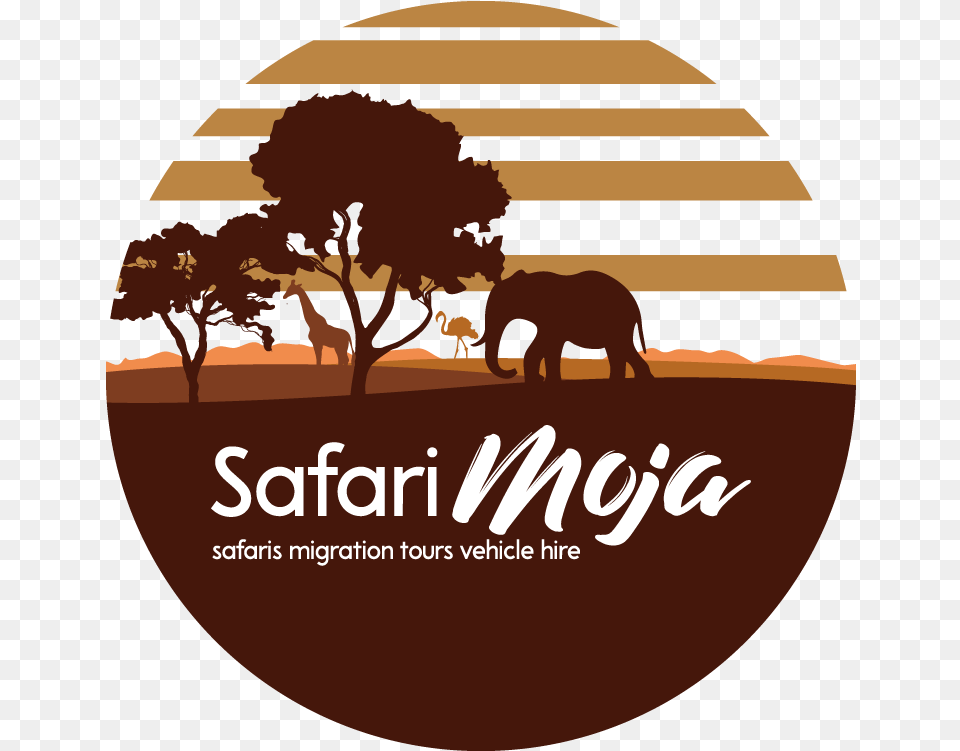 Personable Colorful Logo Design For Safari Moja Under The Graphic Design, Outdoors, Nature, Field, Grassland Png