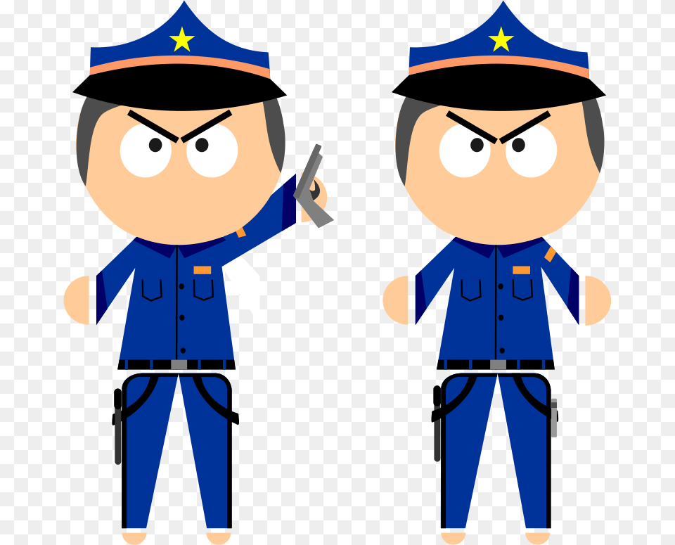 Personagem Policial Desenho De Policial, Nature, Outdoors, Snow, Snowman Free Png