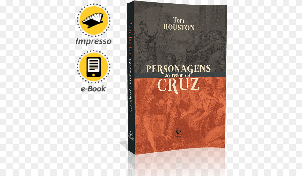 Personagens Ao Redor Da Cruz Flyer, Book, Publication, Novel, Adult Free Transparent Png