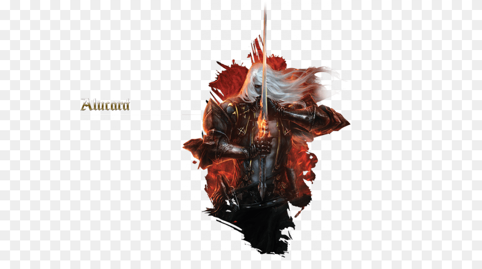 Personaje Alucard Juego Castlevania Mirror Of Fate Castlevania Mirror Of Fate, Clothing, Coat, Jacket, Bonfire Free Png Download
