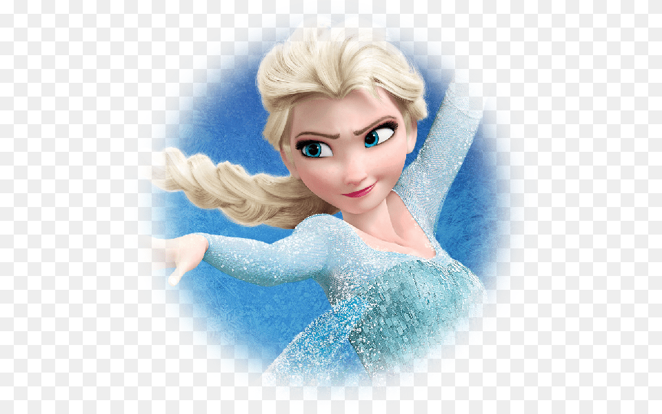 Personaje De Elsa De Frozen Elsa Frozen Circulo, Adult, Female, Person, Woman Free Png Download