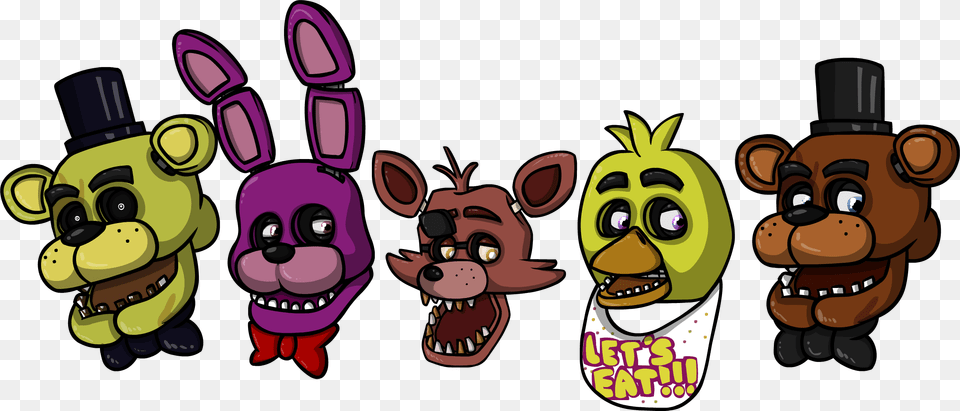 Personajes De Five Nights At Freddys Button Camera Fnaf, Baby, Person Free Png Download
