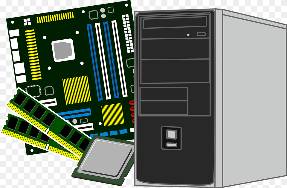 Personal Computer Clipart, Computer Hardware, Electronics, Hardware, Scoreboard Png Image