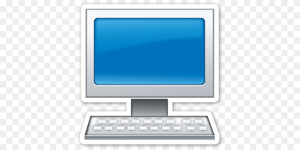 Personal Computer Computer Emoji, Electronics, Pc, Computer Hardware, Computer Keyboard Free Png Download