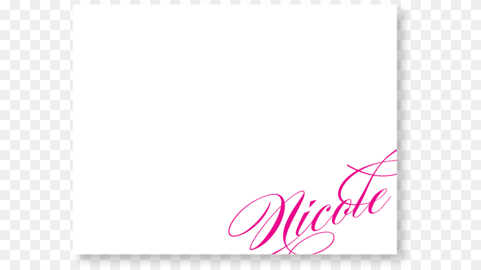 Personal Custom Stationery Note Card, Text, Handwriting Free Png Download