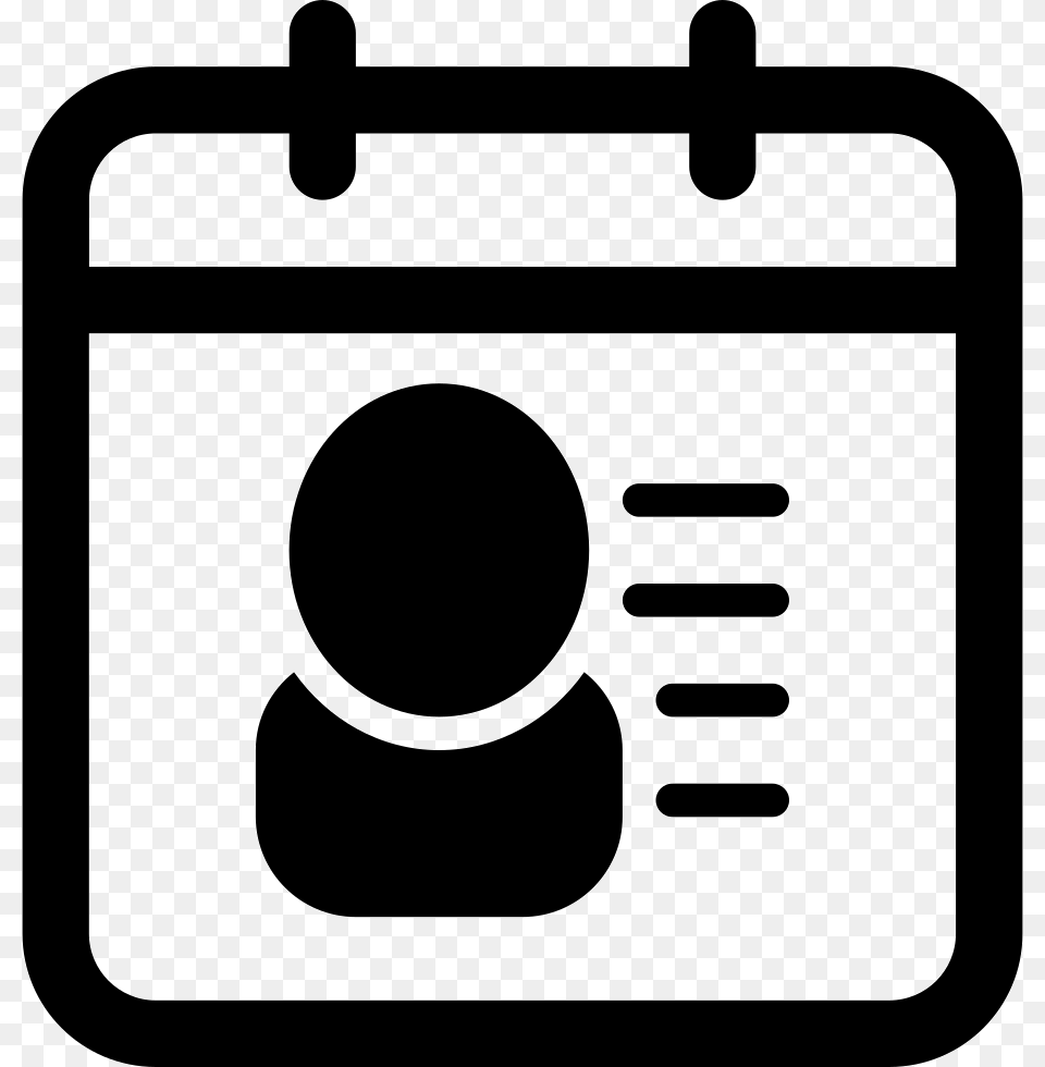 Personal Data Icon Free Download, Electronics, Radio Png Image