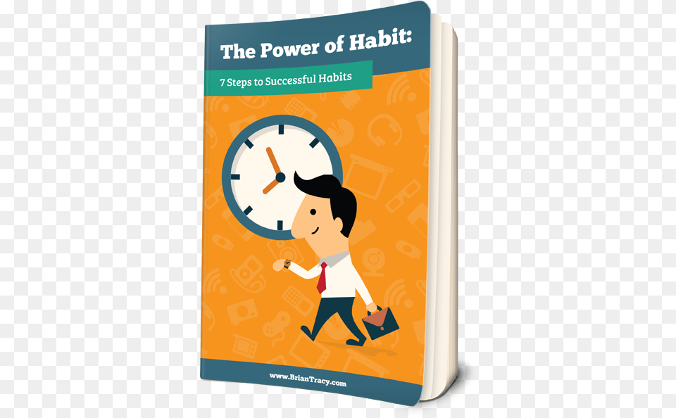 Personal Development Courses Plans Power Of Habit Brian Tracy, Book, Publication, Baby, Person Free Transparent Png
