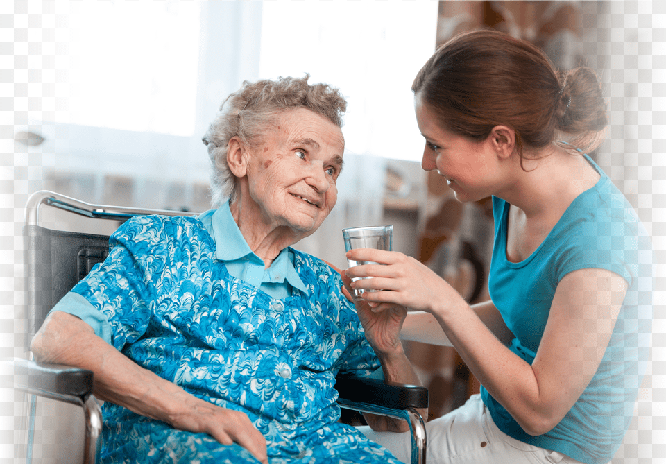 Personal Home Care For Elderly Homebound Elderly Care Free Png Download