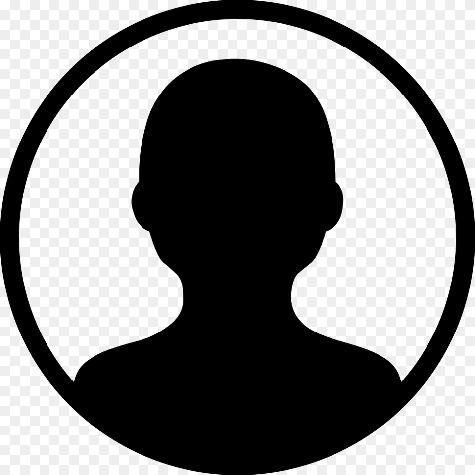 Personal Id Id Icon, Silhouette, Person, Head Free Png