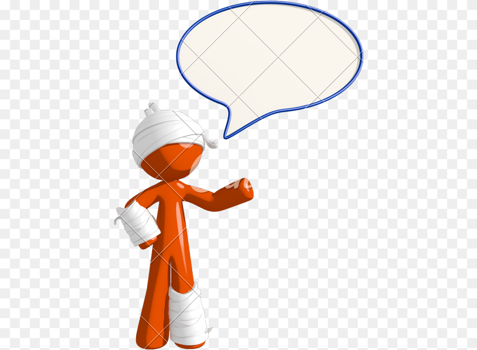 Personal Injury Victim Speaking Through Word Bubble Cartoon, Clothing, Hat, Baby, Person Free Png
