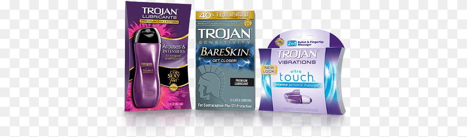 Personal Lubricants Trojan Premium Silicone U0026 Water Based Trojan Condoms Types List, Bottle, Appliance, Blow Dryer, Device Free Png