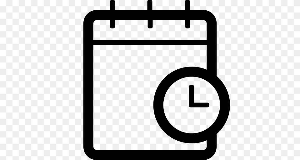 Personal Office To Do List Icon With And Vector Format, Gray Free Transparent Png